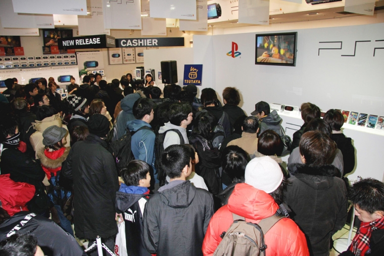 La folie autour de la PSP débute
