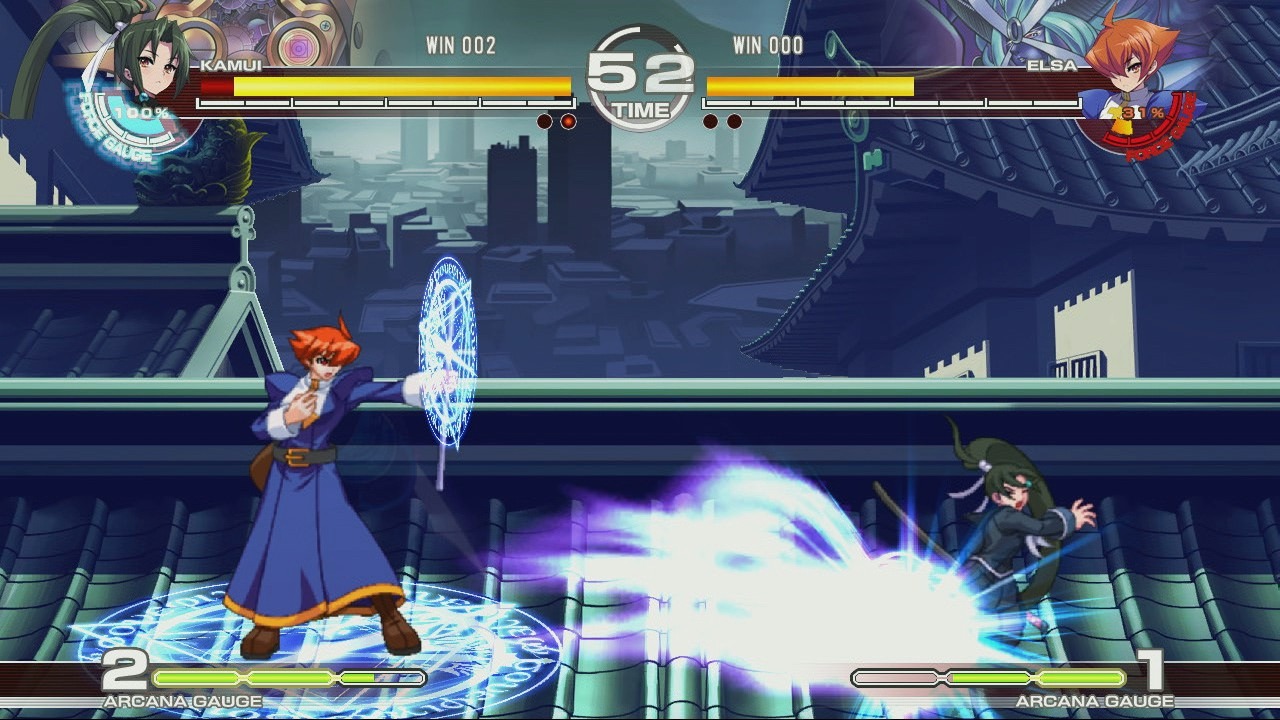 Screens-Video Arcana Heart 3