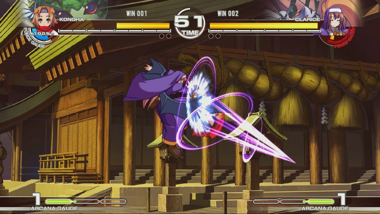 Screens-Video Arcana Heart 3