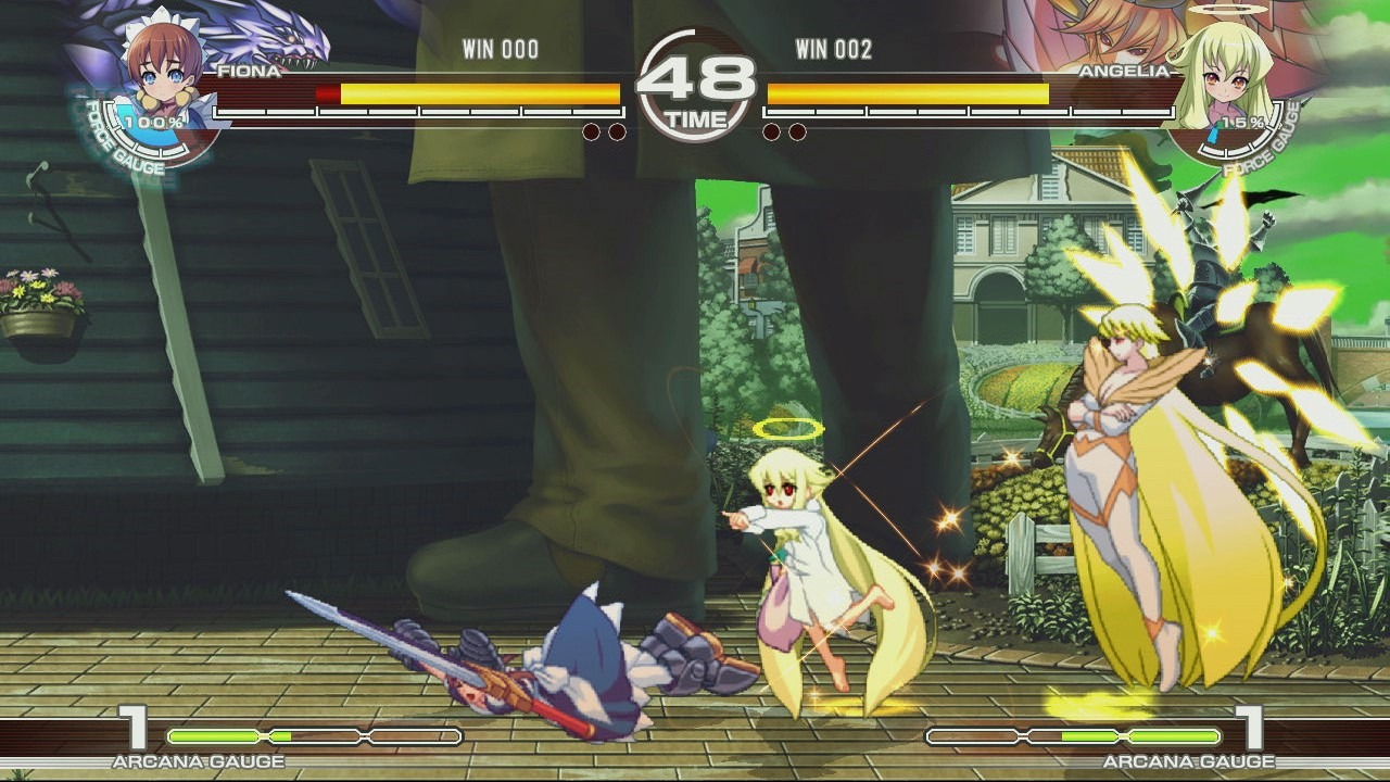 Screens-Video Arcana Heart 3