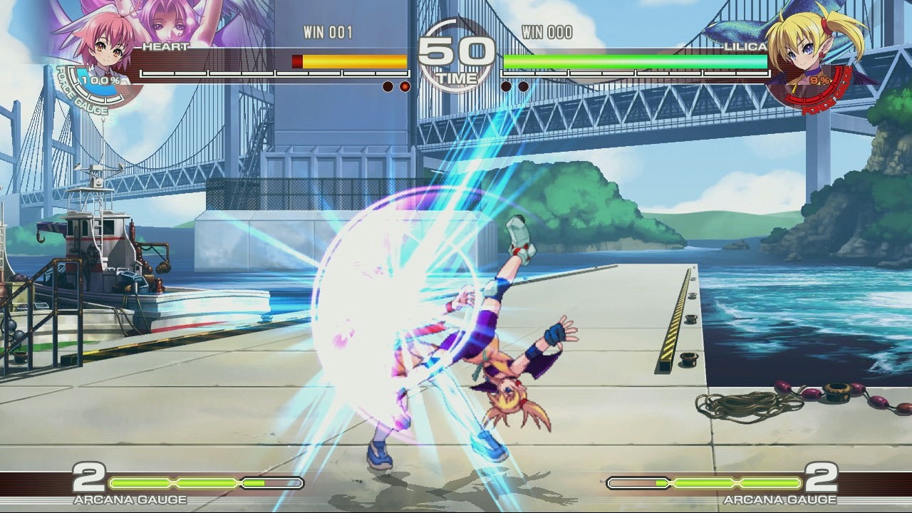 Screens-Video Arcana Heart 3