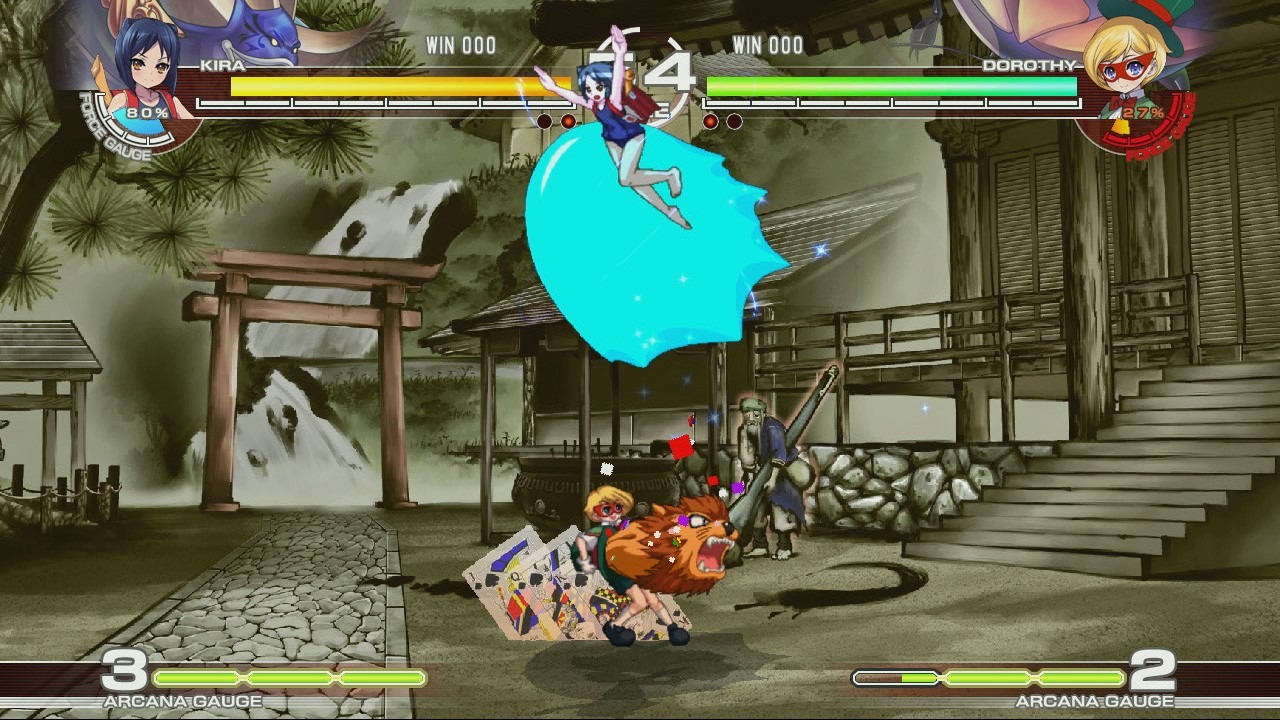 Screens-Video Arcana Heart 3