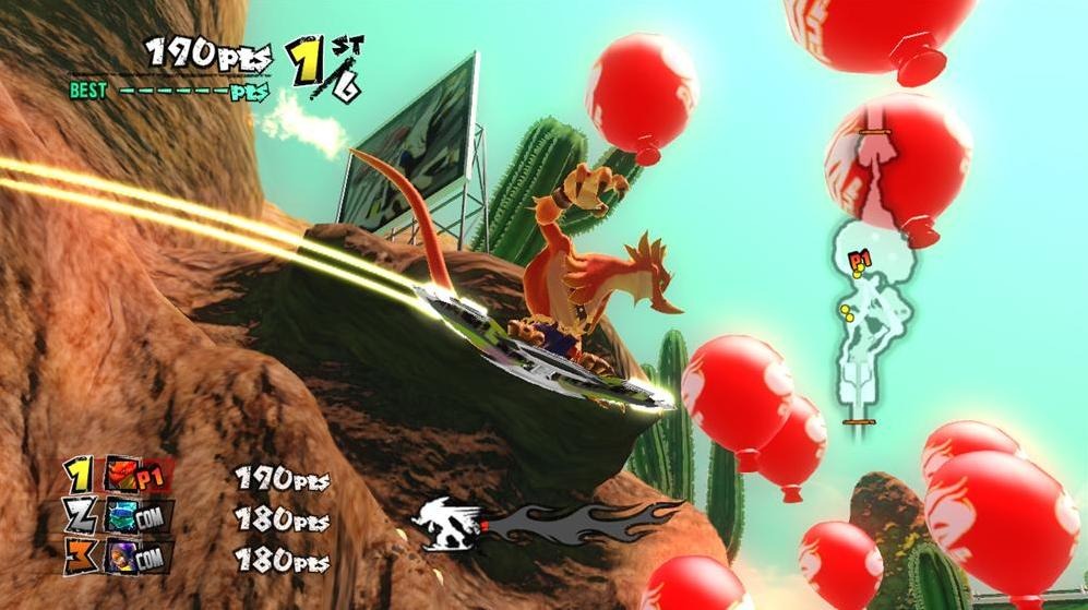 Kinect : images de Crossboard 7