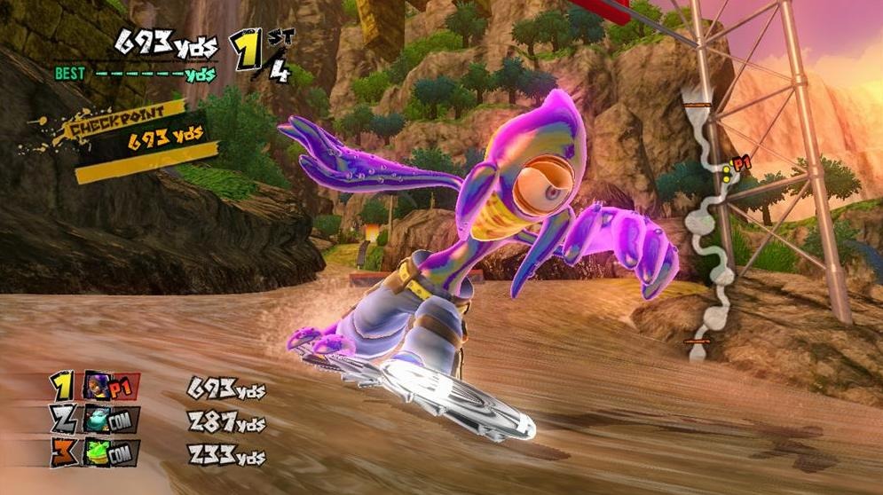 Kinect : images de Crossboard 7