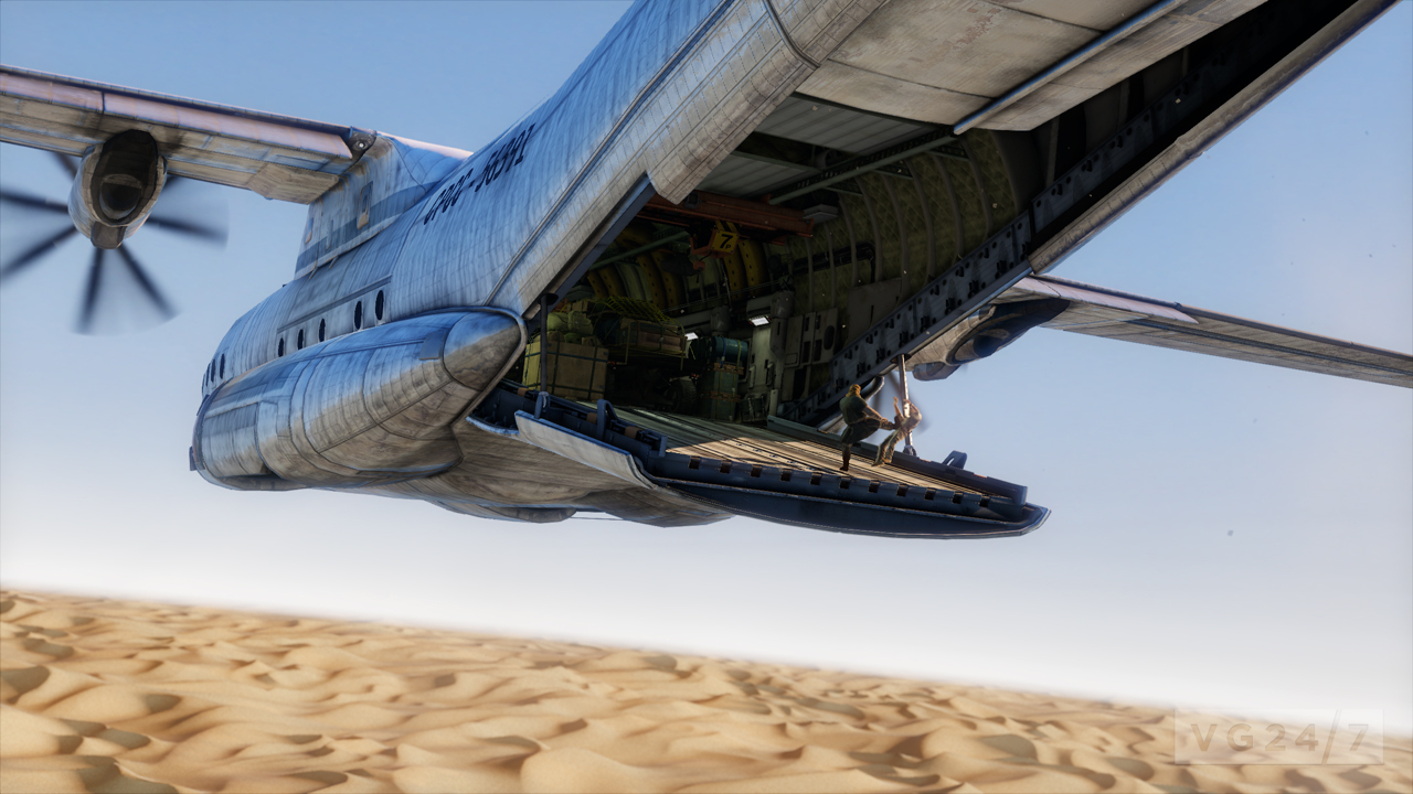 Uncharted 3 : gameplay dans le désert (2)