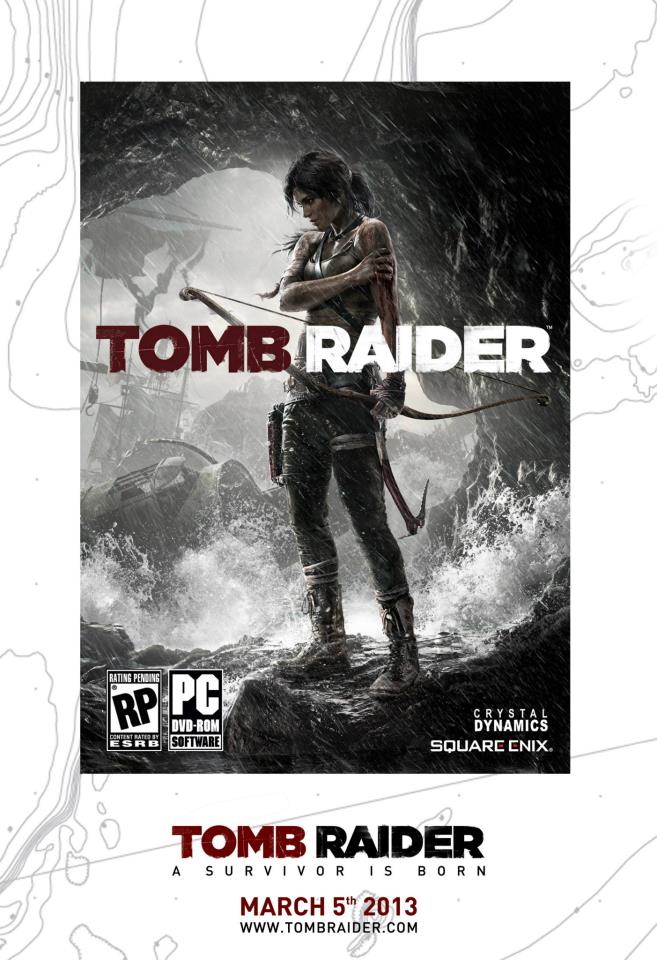 Tomb Raider montre sa jaquette