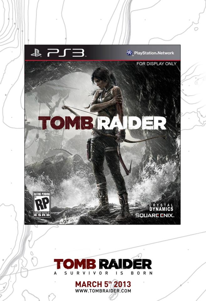 Tomb Raider montre sa jaquette