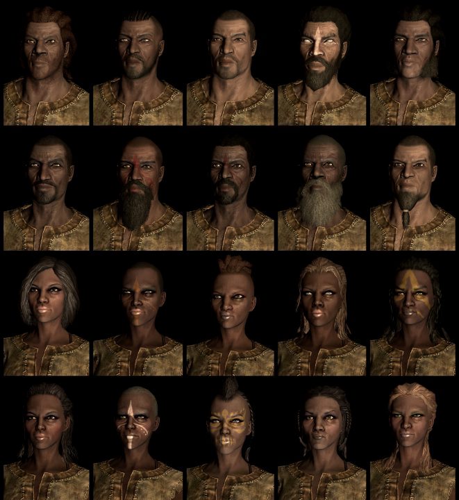 TES V Skyrim : les dix races