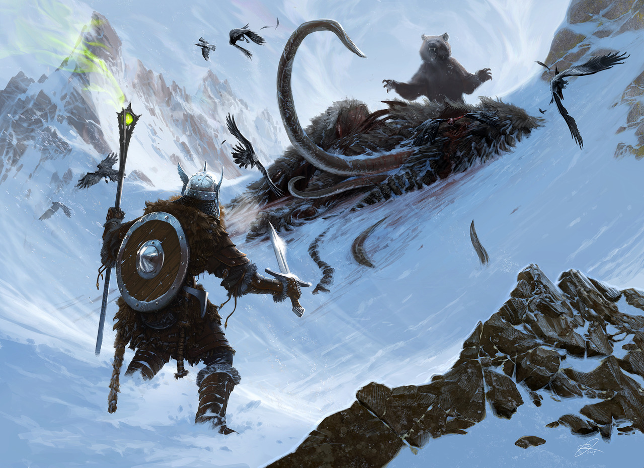 TESV Skyrim : avalanche d'artworks