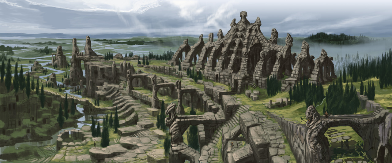 TESV Skyrim : avalanche d'artworks