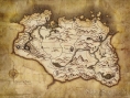 La carte de The Elder Scrolls V : Skyrim
