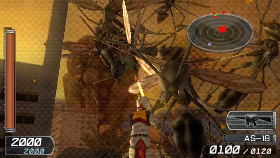 Earth Defense Force 2 annoncé sur PSP