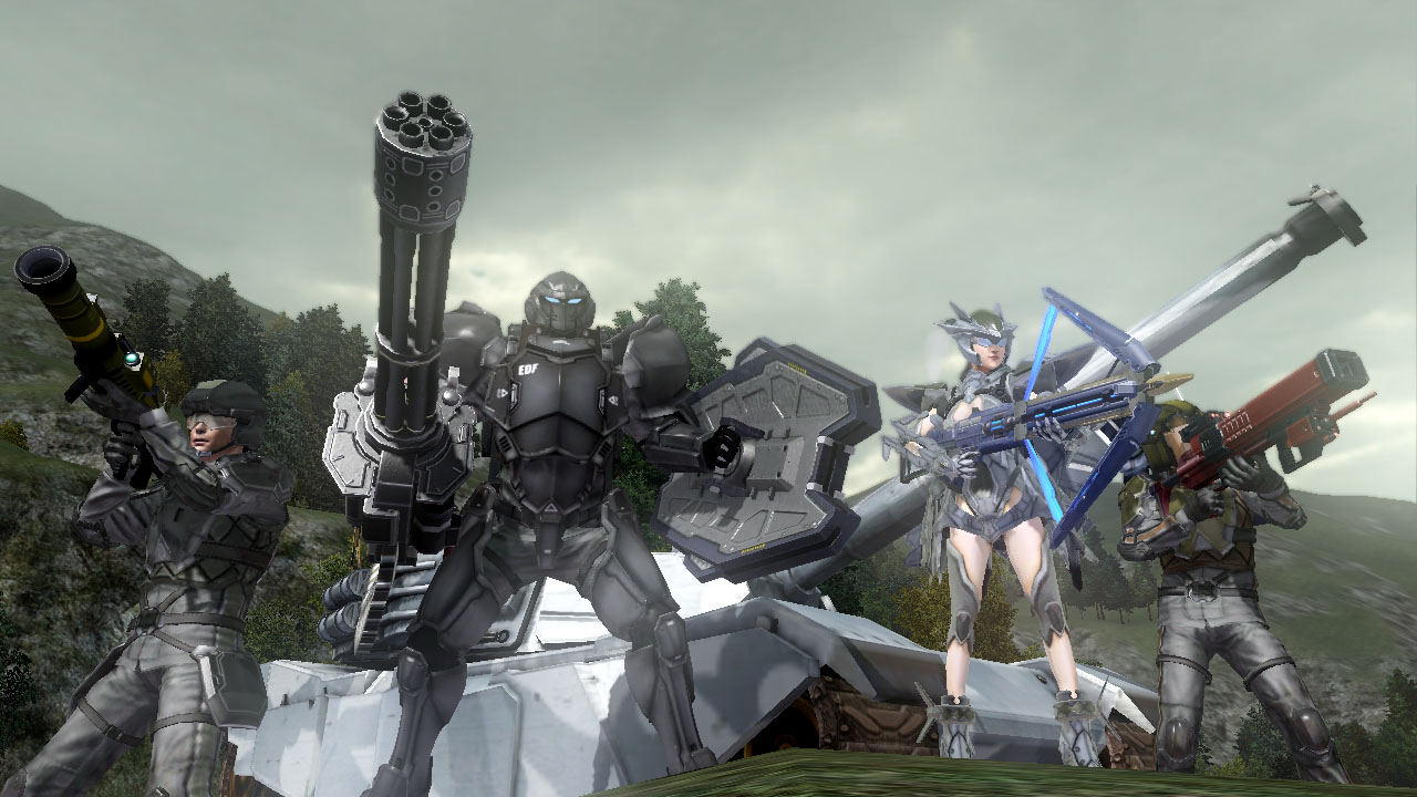 Earth Defense Force 4 : avalanche d'images