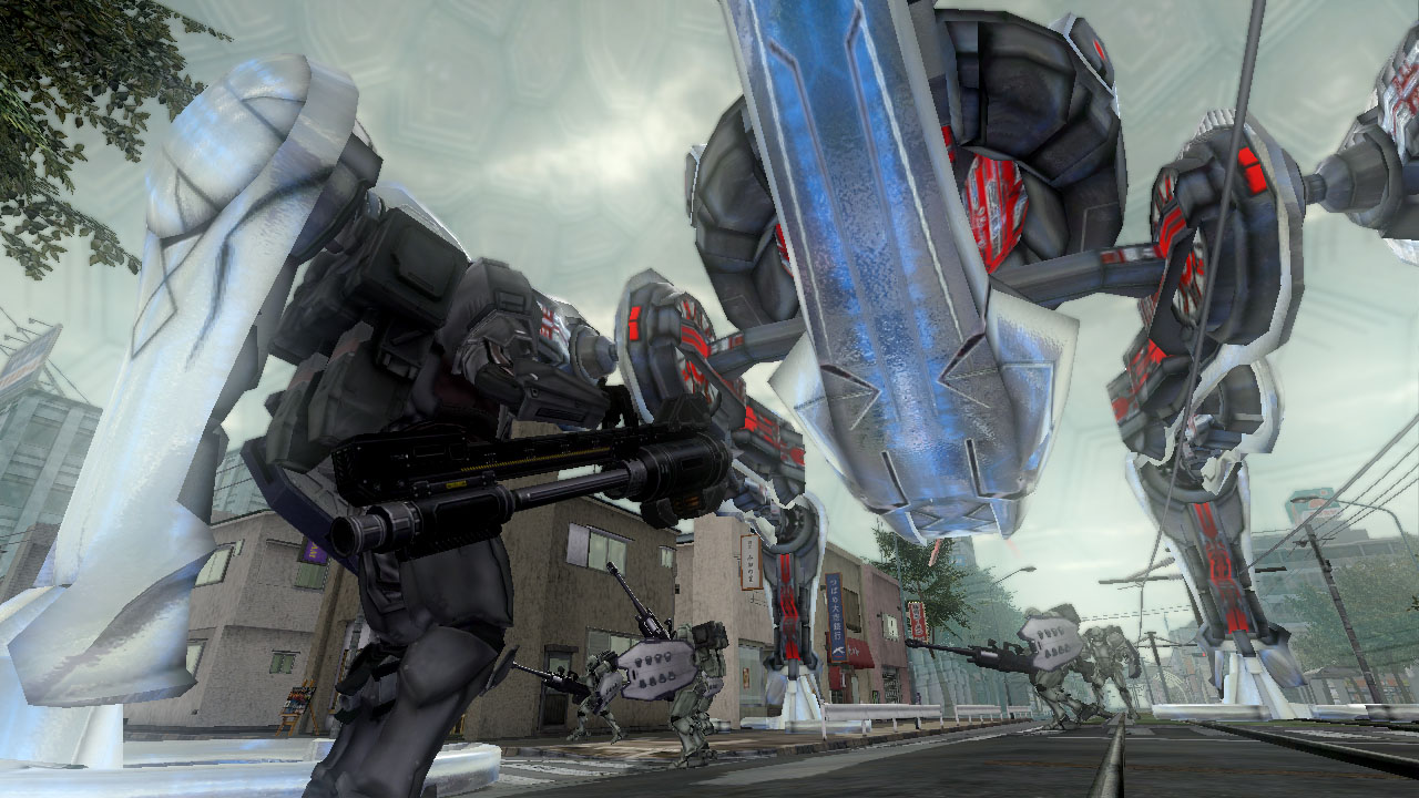 Screens Earth Defense Force 4