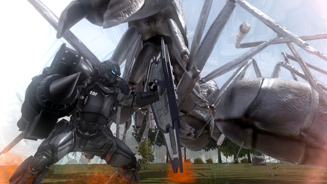 Screens Earth Defense Force 4