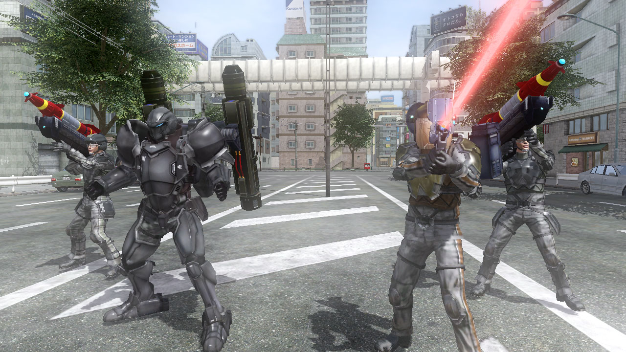 Screens Earth Defense Force 4