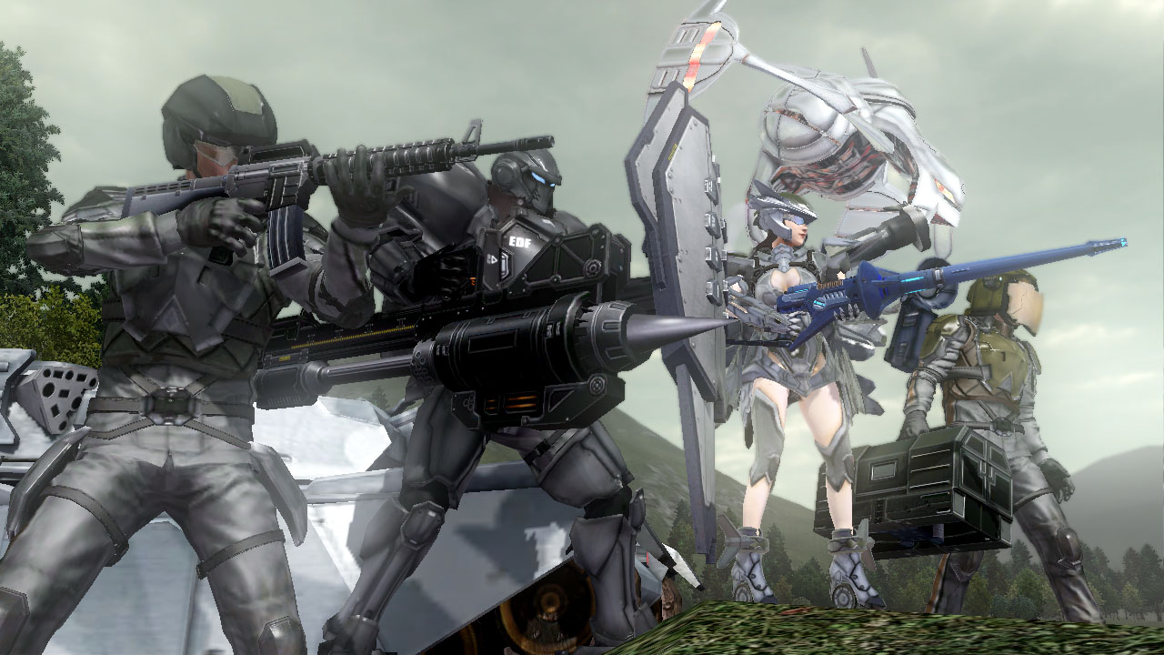 Screens Earth Defense Force 4
