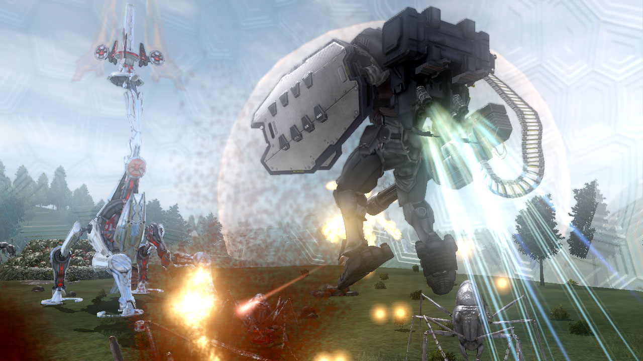 Screens Earth Defense Force 4