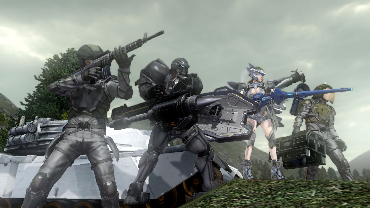 Screens Earth Defense Force 4