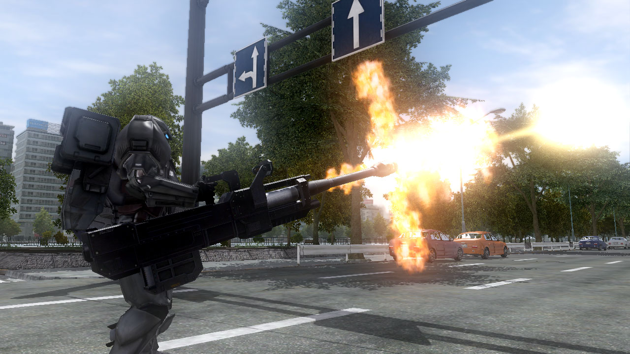 Screens Earth Defense Force 4