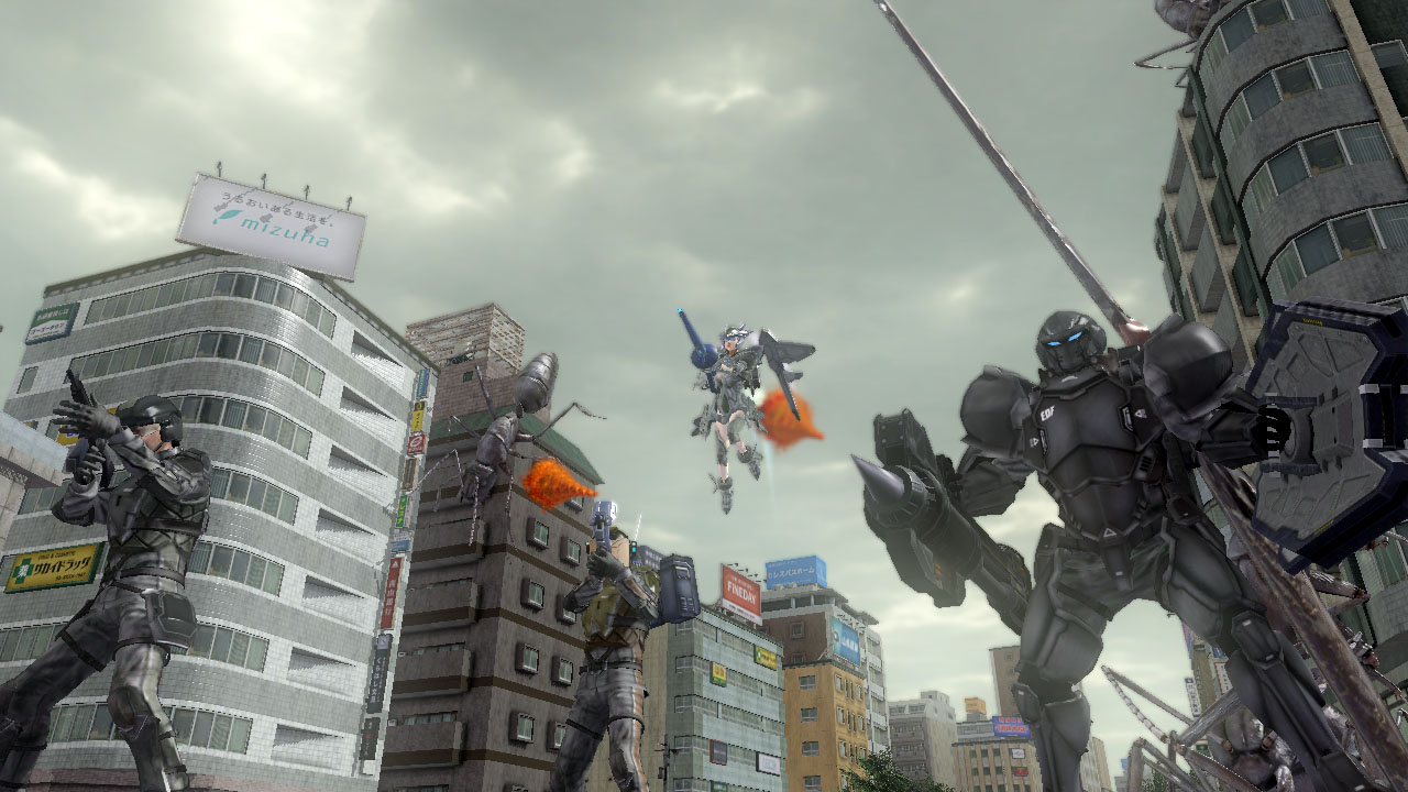 Screens Earth Defense Force 4