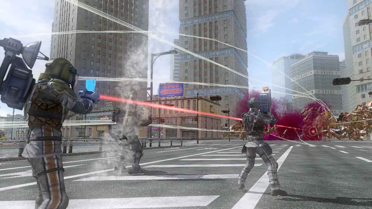 Screens Earth Defense Force 4