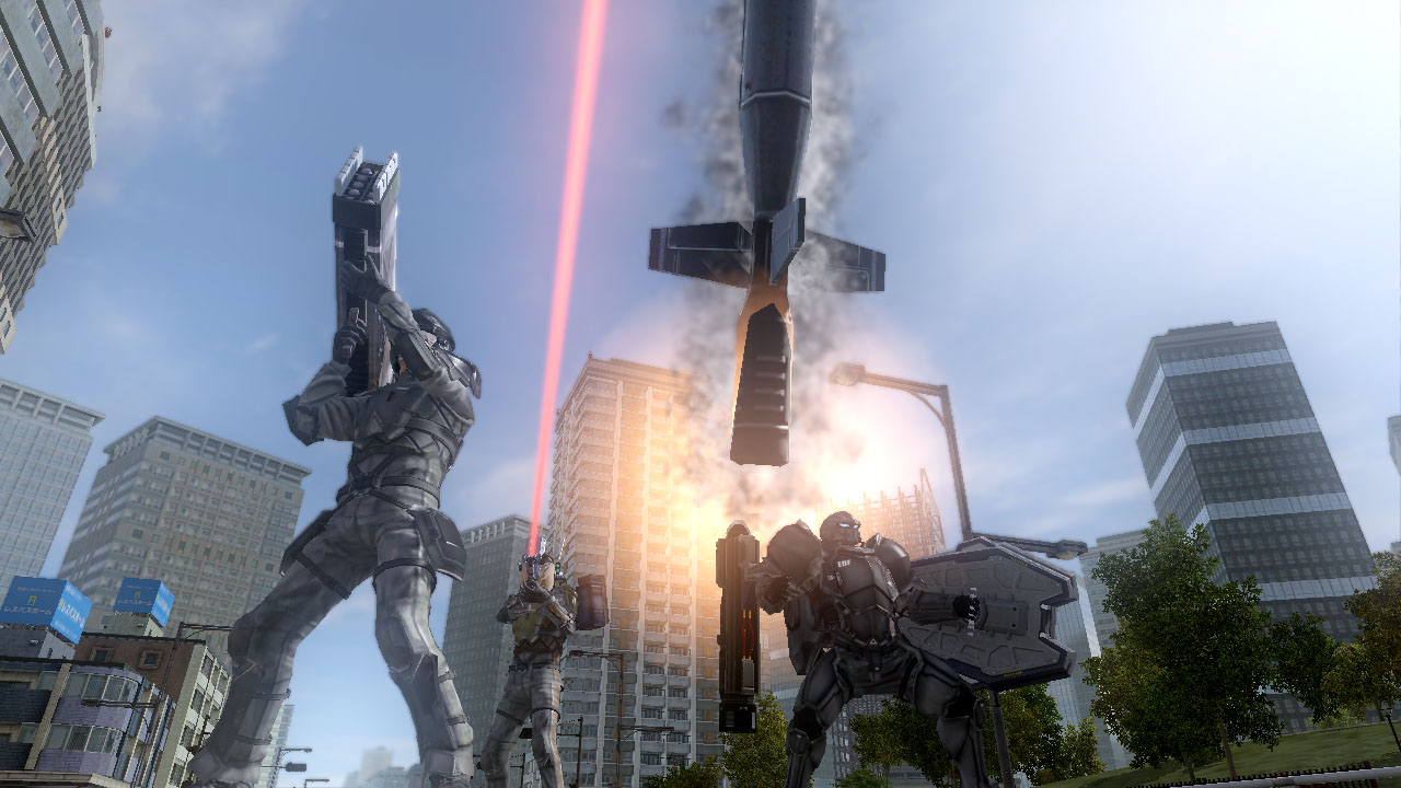 Screens Earth Defense Force 4