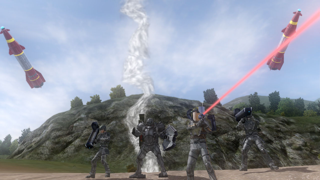 Screens Earth Defense Force 4