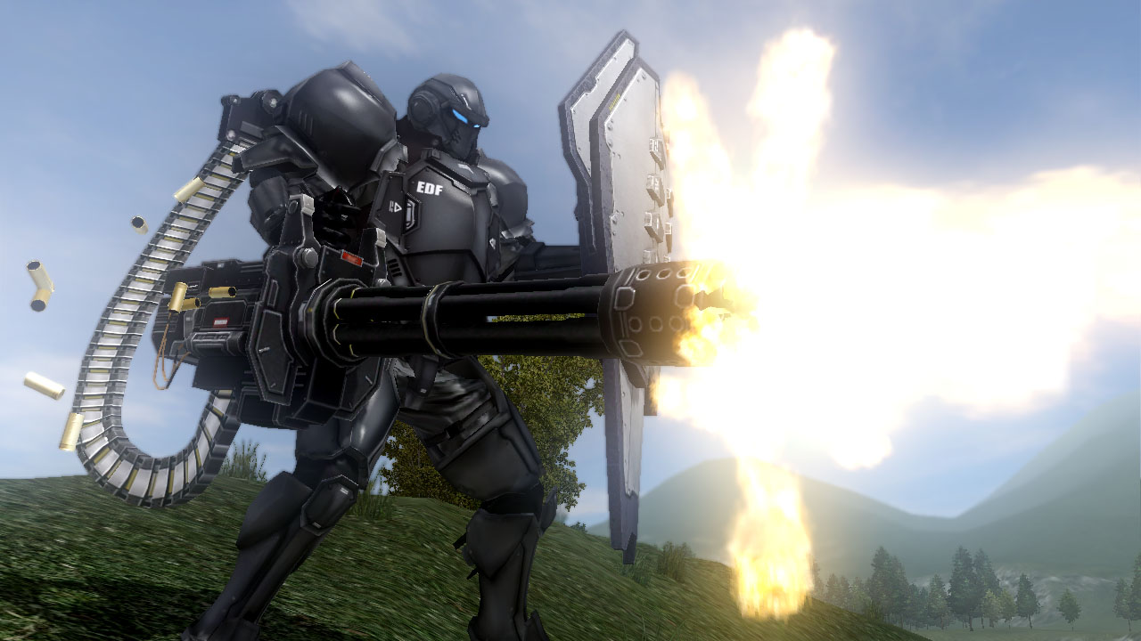 Screens Earth Defense Force 4