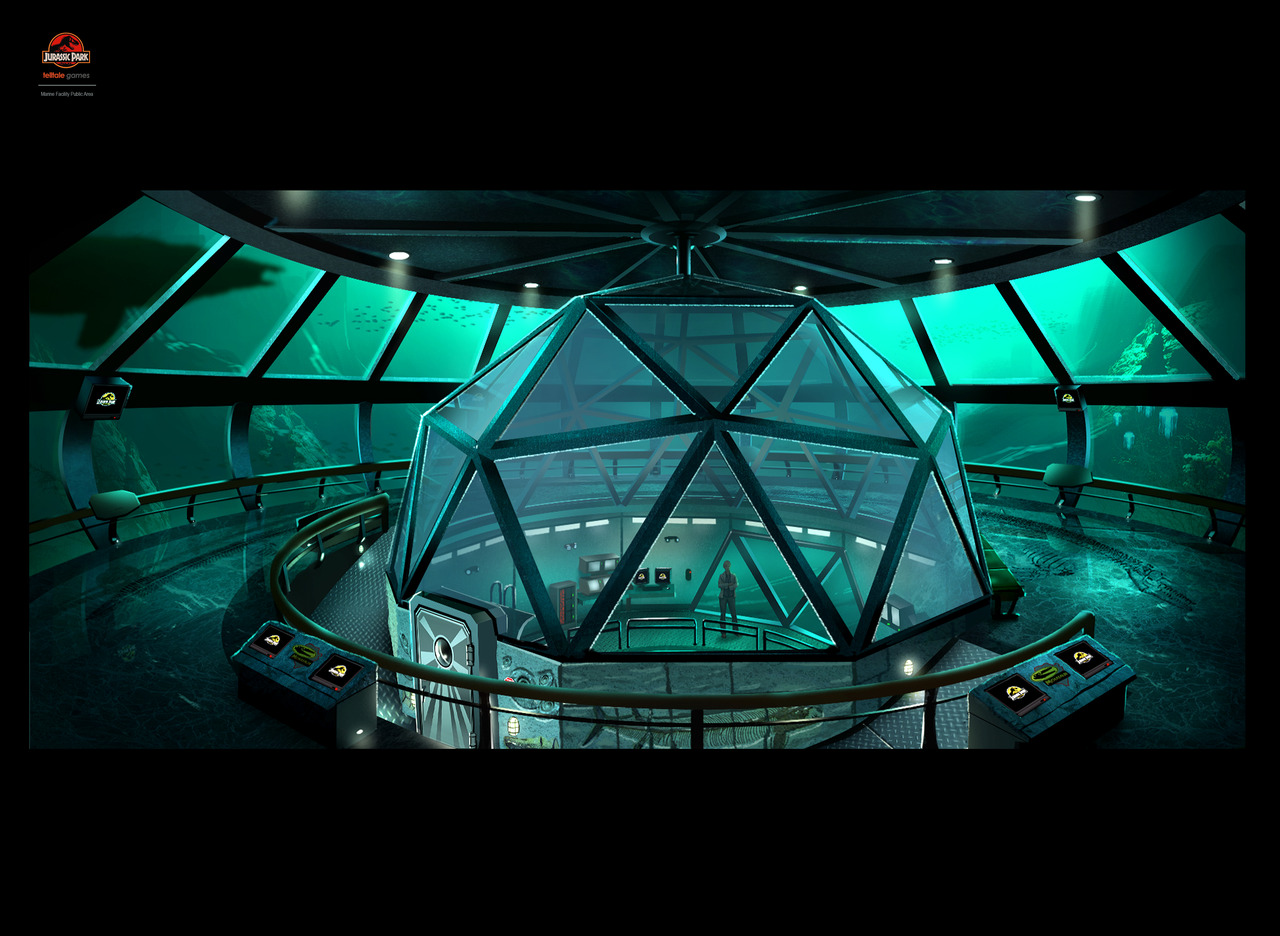 Screens Jurassic Park