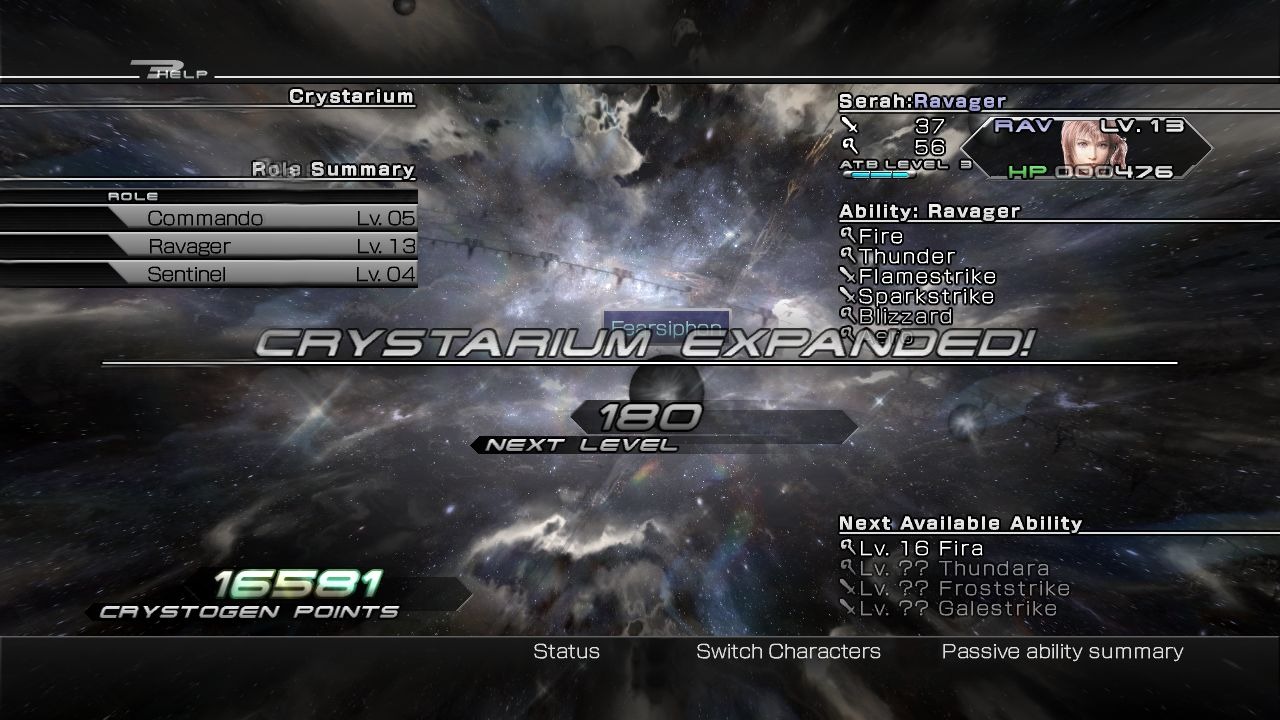 Final Fantasy XIII-2 montre ses menus