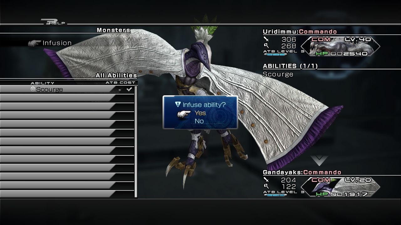 Final Fantasy XIII-2 montre ses menus