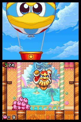 Video-Screens Kirby Mass Attack