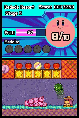 Kirby Mass Attack : le plein de mini-jeux
