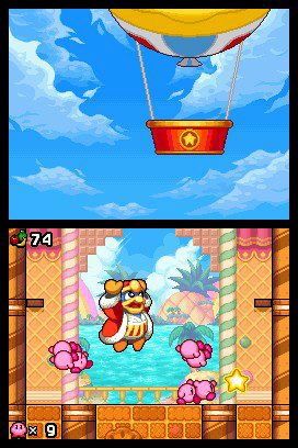 Video-Screens Kirby Mass Attack