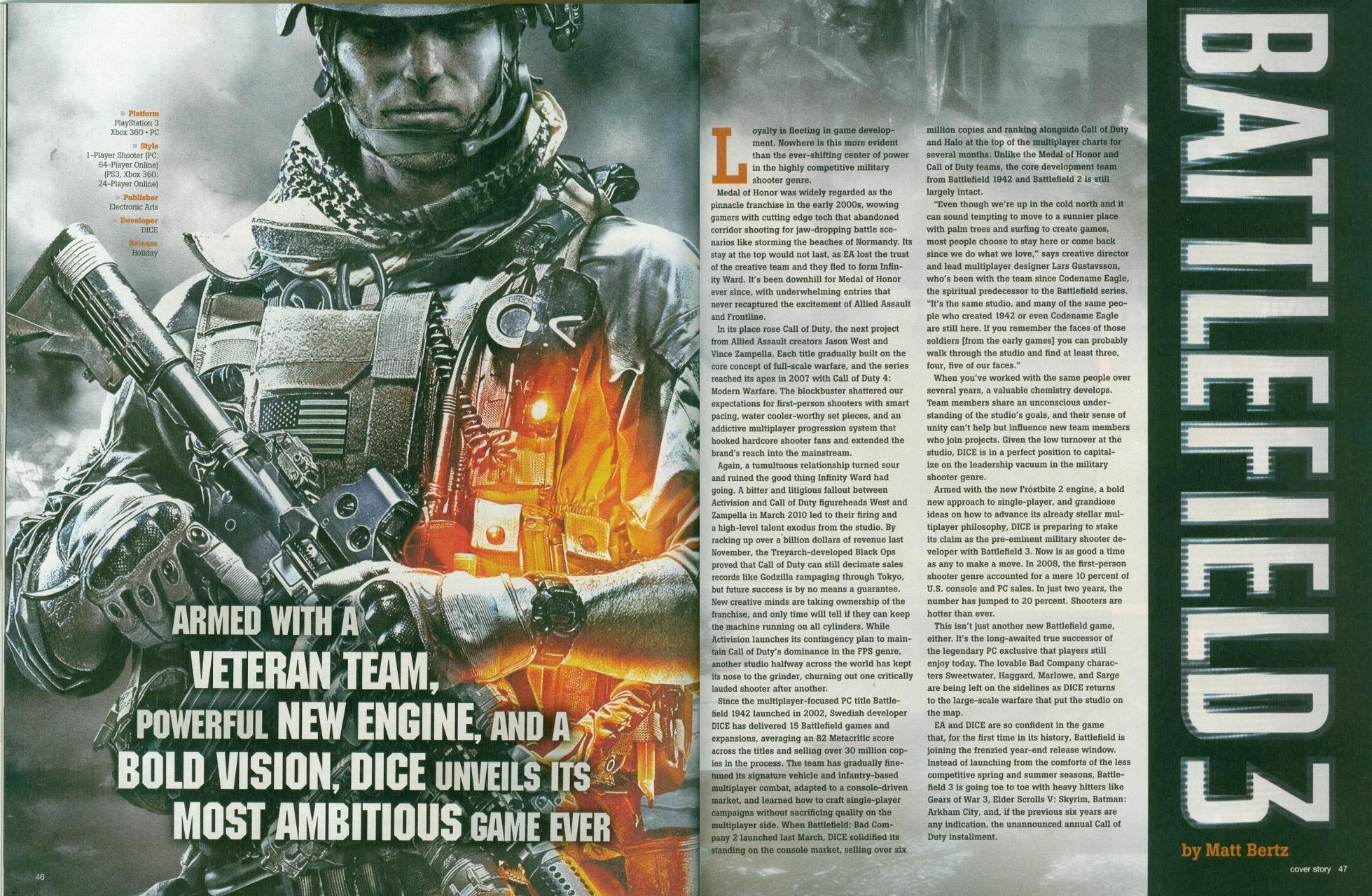 Battlefield 3: first images