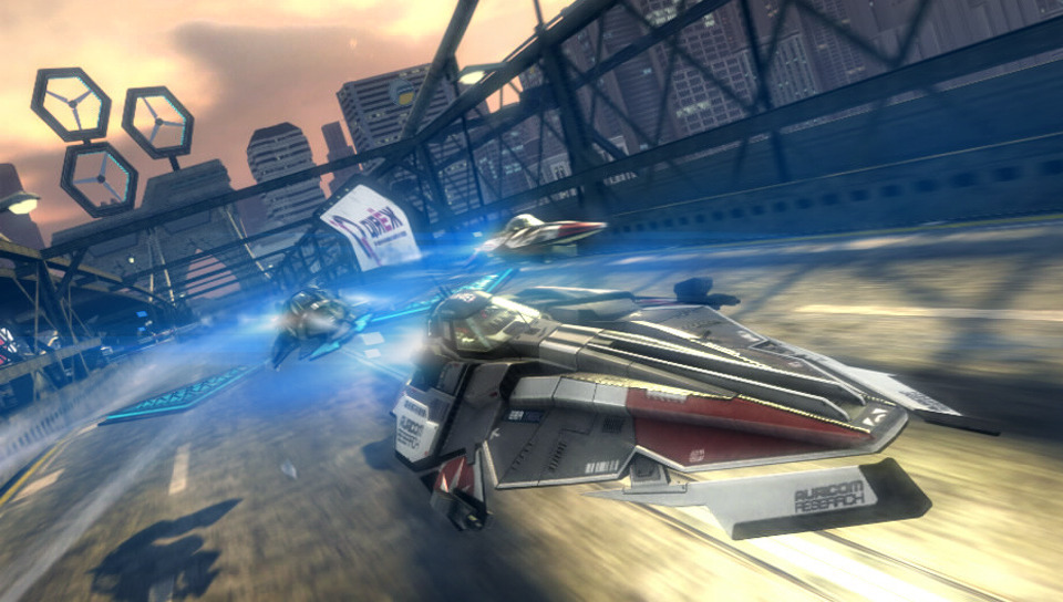 WipEout 2048 : vidéo de gameplay