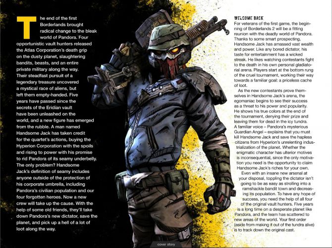 Borderlands 2 : quelques scans