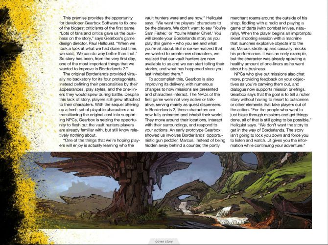 Borderlands 2 : quelques scans
