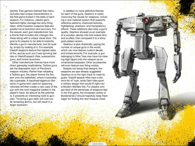 Borderlands 2 : quelques scans