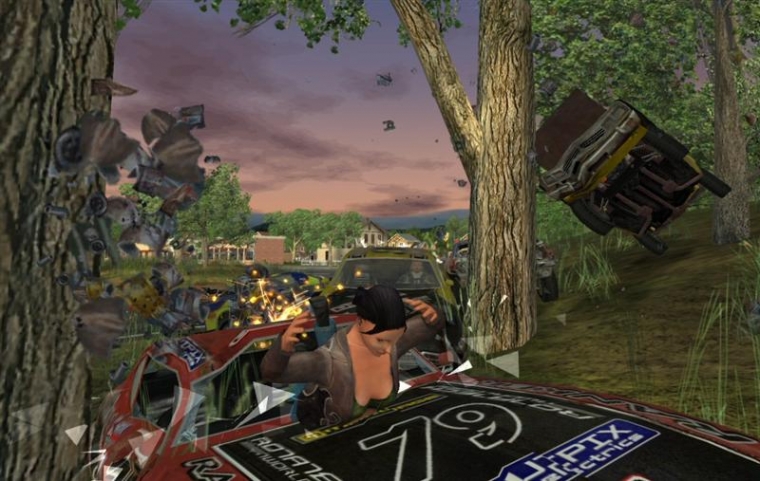 FlatOut : accidents en pagaille