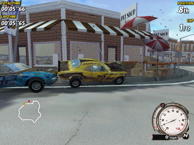 FlatOut en ville...
