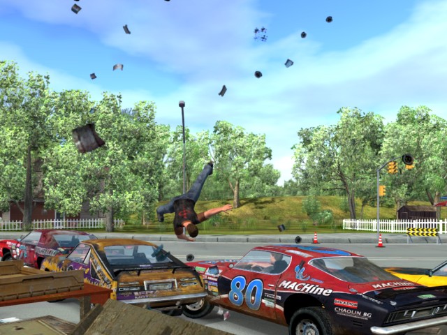 FlatOut en ville...