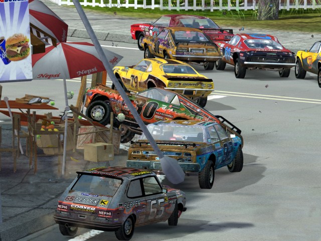 FlatOut en ville...