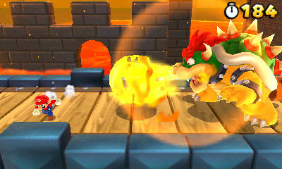 Screens Super Mario 3D Land