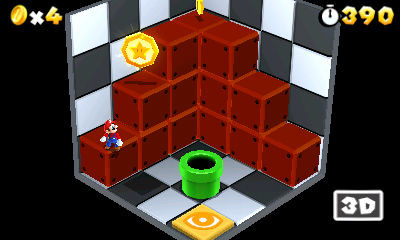 Screens Super Mario 3D Land