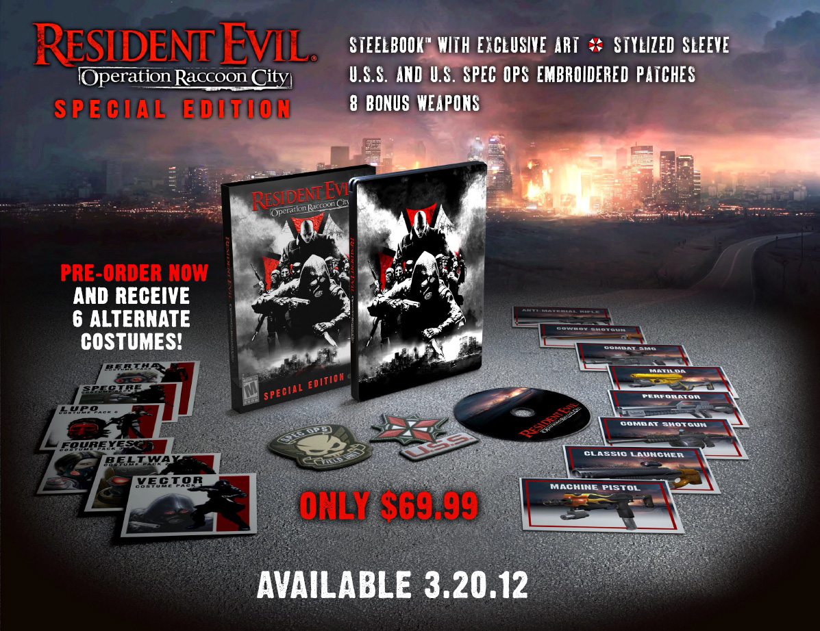 Resident Evil OPR : trailer et boxart
