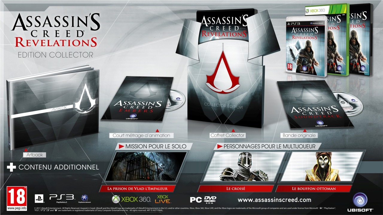 Assassin's Creed Revelations : bonus de précommande