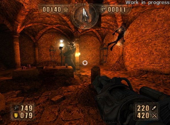 Painkiller : Hell Wars en action