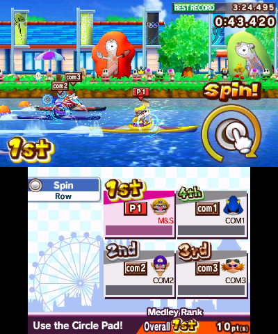 Imagenes de Mario & Sonic at the London 2012 Olympic Games de Nintendo 3DS